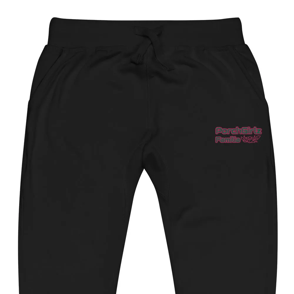 Porchgirlz "Familia" Collection Unisex fleece sweatpants