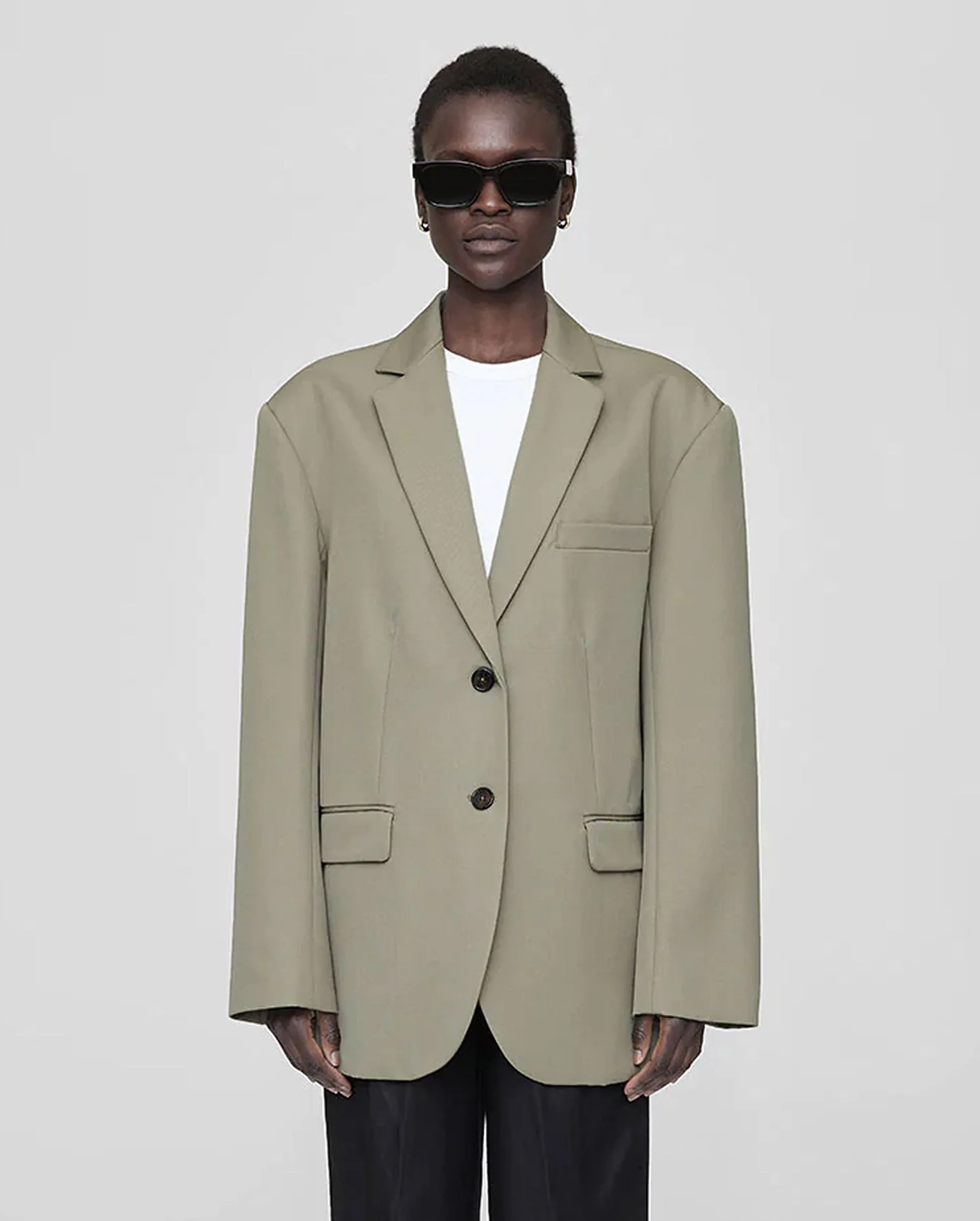 QUINN BLAZER / GREEN KHAKI