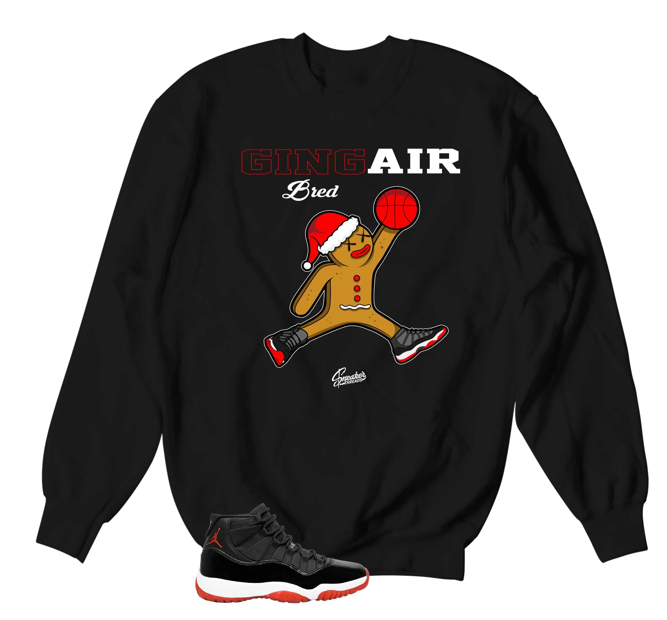 Retro 11 Bred Air Bred Sweater