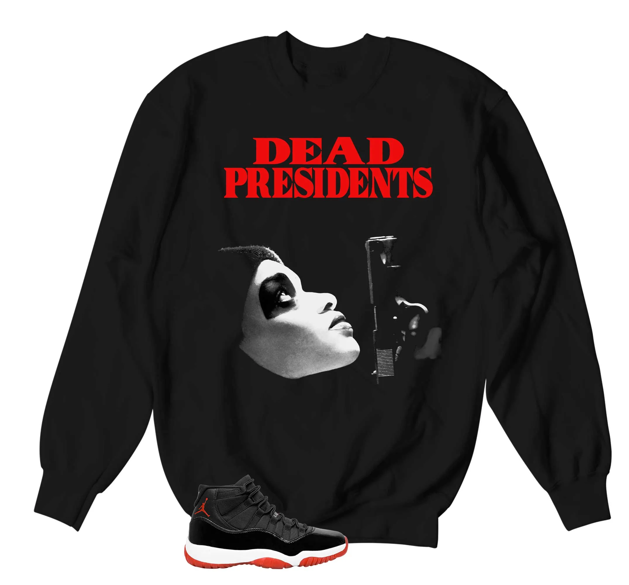 Retro 11 Bred Dead Pres Sweater