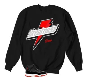 Retro 11 Bred Greatness Sweater