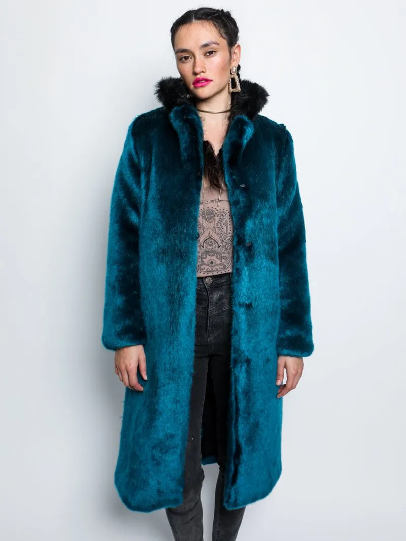 Royal Wolf Luxe Calf Length Faux Fur Coat | Women's