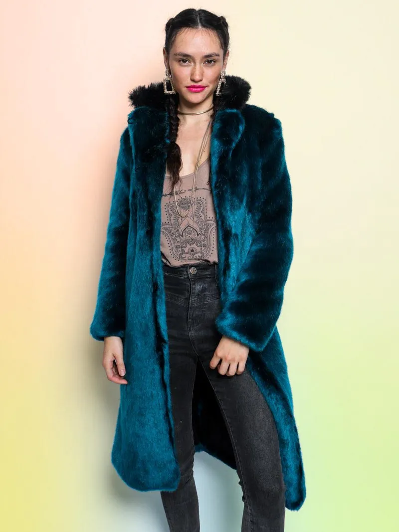 Royal Wolf Luxe Calf Length Faux Fur Coat | Women's