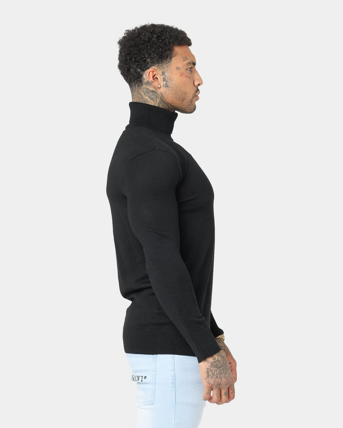 Saint Morta Rollneck Sweater Black