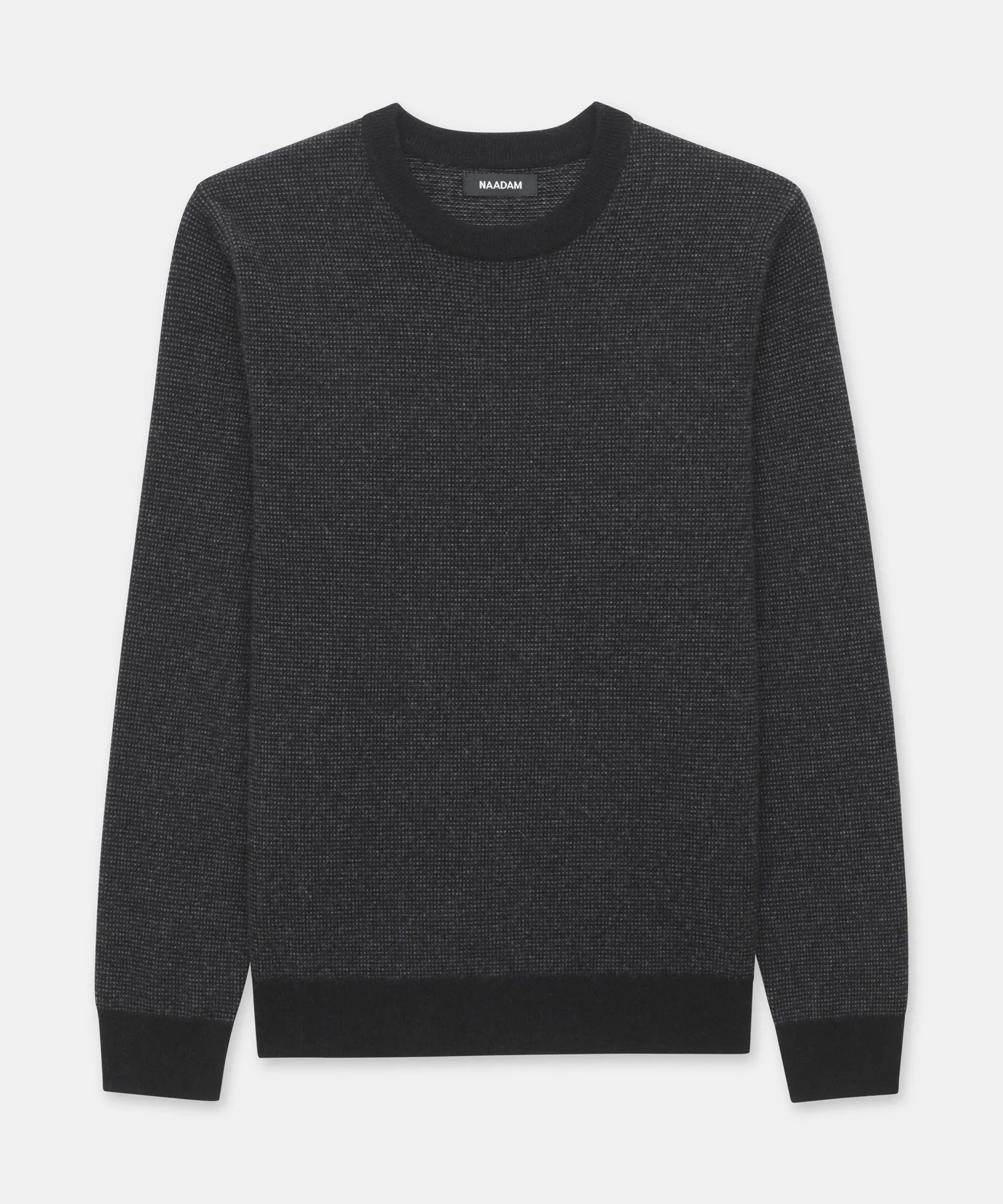 Signature Cashmere Birdseye Crewneck