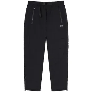 STÜSSY PRIMALOFT MOUNTAIN PANT // BLACK