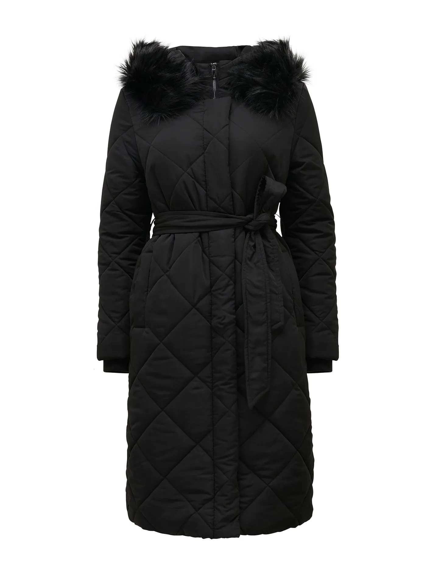 Tessa Quilted Longline Puffer Jacket