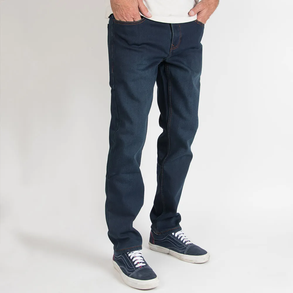 Thalia Surf Fleece Lined Denim Mens Pants