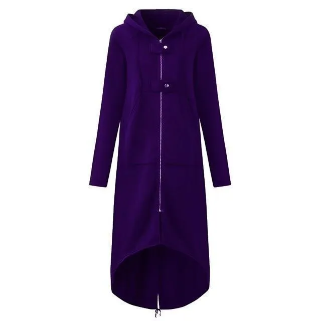 Women's Hooded Trench Coat