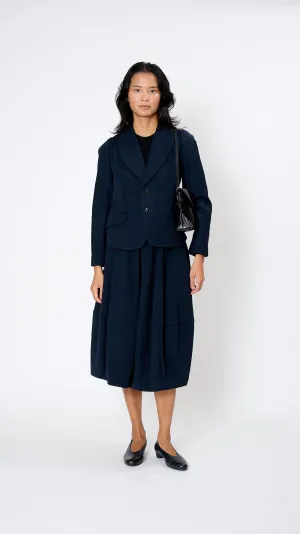 Wool Blazere in Navy